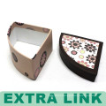 Fashion High Quality Custom Paperboard Fan Shaped Gift Box